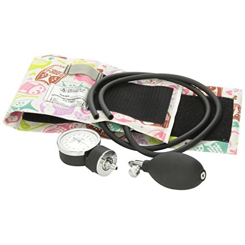 Prestige Medical 882 Prestige Medical - Premium Aneroid Sphygmomanometer with Carrying Case, Owls Cream image